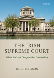 Cover for 

The Irish Supreme Court







