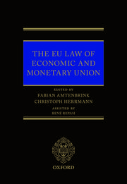 Cover for 

EU Law of Economic & Monetary Union






