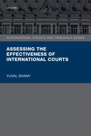 Cover for 

Assessing the Effectiveness of International Courts






