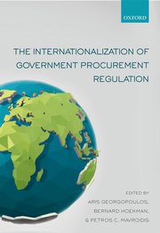 Cover for 

The Internationalization of Government Procurement Regulation






