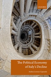 Cover for 

The Political Economy of Italys Decline






