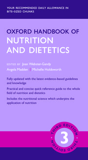 Cover for 

Oxford Handbook of Nutrition and Dietetics 3e







