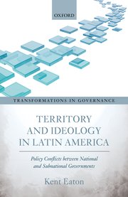 Cover for 

Territory and Ideology in Latin America






