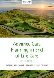 Cover for 

Advance Care Planning in End of Life Care






