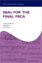 Cover for 

SBAs for the Final FRCA






