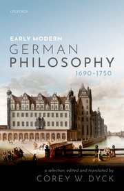 Early Modern German Philosophy (1690-1750) Book Cover