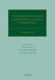 Cover for 

The United Nations Convention Against Corruption






