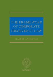 Cover for 

The Framework of Corporate Insolvency Law






