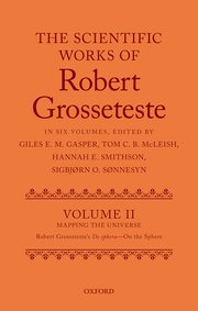 Cover for 

The Scientific Works of Grosseteste, Volume II






