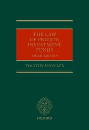 Cover for 

The Law of Private Investment Funds






