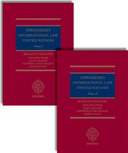 Cover for 

Oppenheims International Law: United Nations






