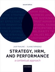 Cover for 

Strategy, HRM, and Performance






