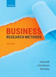 Cover for 

BUSINESS RESEARCH METHODS 5E






