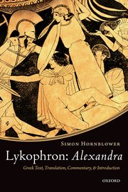 Cover for 

Lykophron: Alexandra






