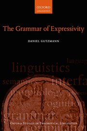 Cover for 

The Grammar of Expressivity






