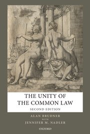Cover for 

The Unity of the Common Law






