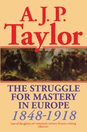 Cover for 

The Struggle for Mastery in Europe






