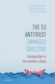 Cover for 

The EU Antitrust Damages Directive






