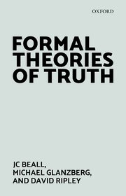 Cover for 

Formal Theories of Truth






