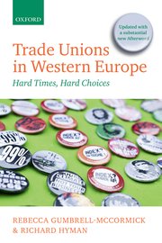 Cover for 

Trade Unions in Western Europe






