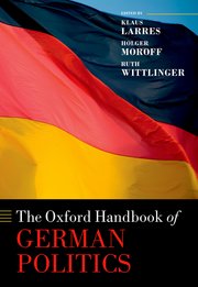 Cover for The Oxford Handbook of  German Politics