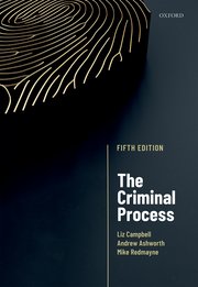 Cover for 

The Criminal Process






