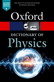 Cover for 

A Dictionary of Physics






