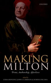 Cover for 

Making Milton






