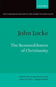 Cover for 

The Reasonableness of Christianity







