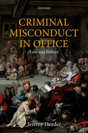 Cover for 

Criminal Misconduct in Office






