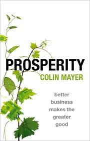 Cover for 

Prosperity






