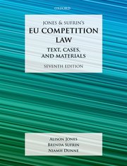 Cover for 

Jones & Sufrins EU Competition Law






