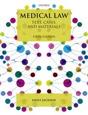 Cover for 

Medical Law






