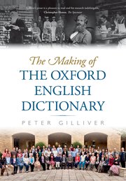 Cover for 

The Making of the Oxford English Dictionary






