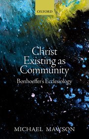 Cover for 

Christ Existing as Community






