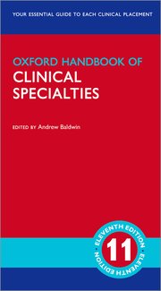 Cover for 

Oxford Handbook of Clinical Specialties






