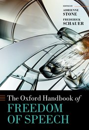 Cover for 

The Oxford Handbook of Freedom of Speech







