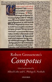 Cover for 

Robert Grossetestes






