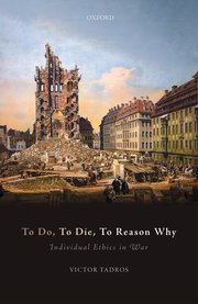 Cover for 

To Do, To Die, To Reason Why






