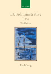Cover for 

EU Administrative Law






