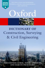 Cover for 

A Dictionary of Construction, Surveying, and Civil Engineering






