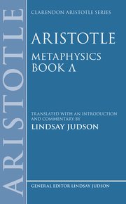 Cover for 

Aristotle, Metaphysics Lambda






