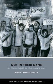 Cover for 

Not In Their Name






