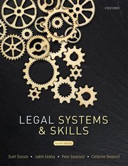 Cover for 

Legal Systems & Skills






