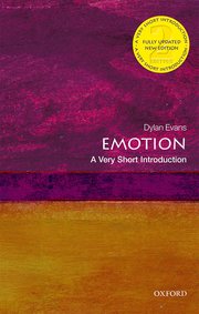 Cover for 

Emotion: A Very Short Introduction






