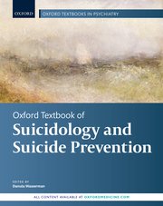 Cover for 

Oxford Textbook of Suicidology and Suicide Prevention







