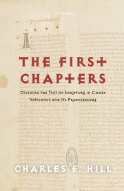 Cover for 

The First Chapters






