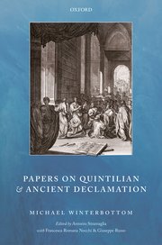 Cover for 

Papers on Quintilian and Ancient Declamation






