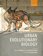 Cover for 

Urban Evolutionary Biology






