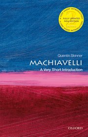 Cover for 

Machiavelli: A Very Short Introduction






